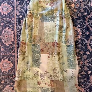 Floral Patchwork Skirt